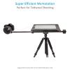 PROAIM Universal Laptop Workstation for Tethered Shooting  Size 16x13 Fits All Laptops | Most Affordable Workstation for Photographers, Videomakers & Filmmakers | Aluminum Desk mounts to C-Stand view 2