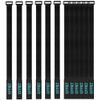 12 Packs Fastening Cord Wrap 1 x 24 Inches Hook and Loop Cinch Straps, EFFIET Adjustable Adhesive Extension Hose Storage Strap, Securing Bike Sleeping Bag for Yoga Mat view 1