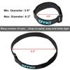 12 Packs Fastening Cord Wrap 1 x 24 Inches Hook and Loop Cinch Straps, EFFIET Adjustable Adhesive Extension Hose Storage Strap, Securing Bike Sleeping Bag for Yoga Mat view 3