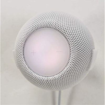 3D Cabin HomePod Mini Wall Bracket Wall Mount Holder Holster for Apple White