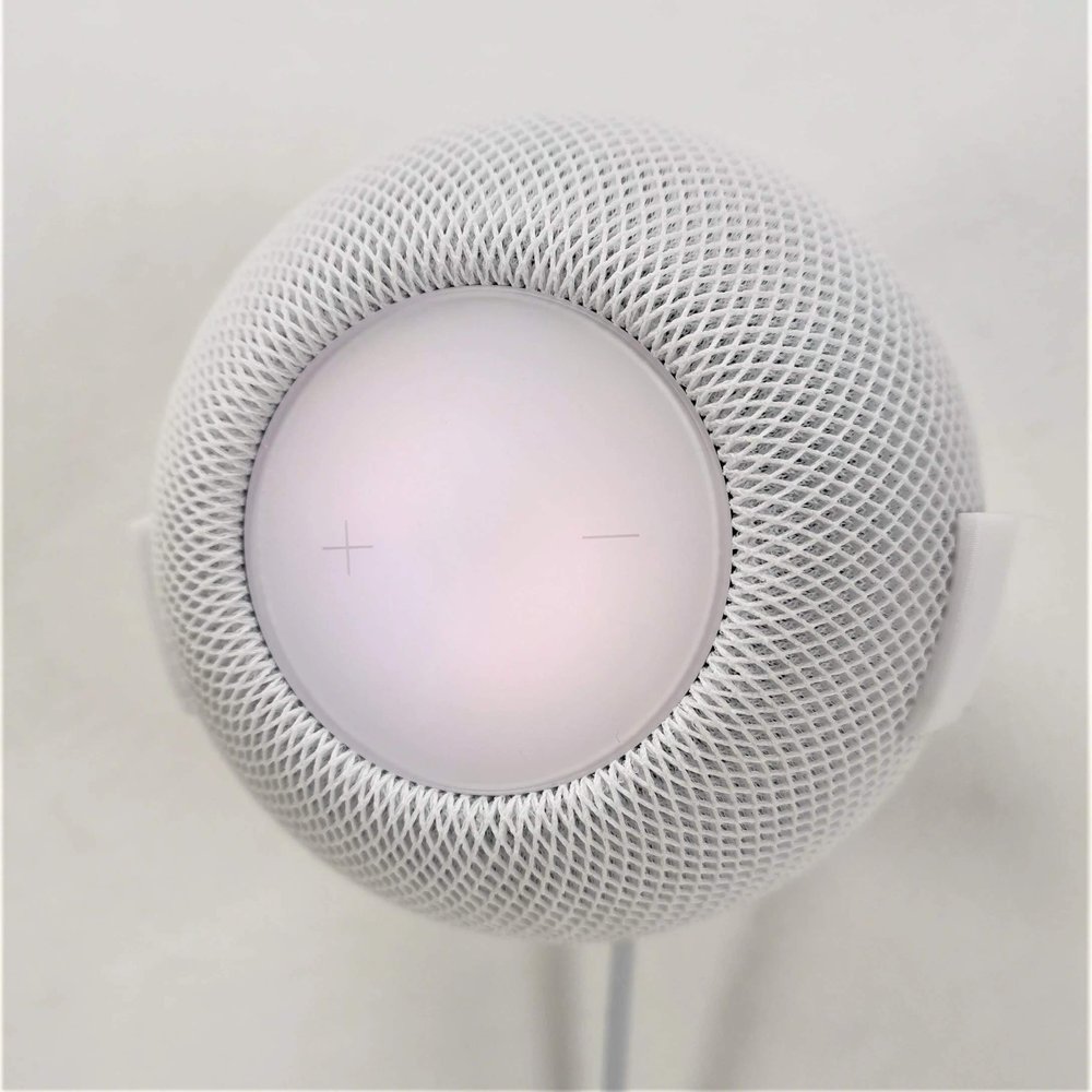 3D Cabin HomePod Mini Wall Bracket Wall Mount Holder Holster for Apple White