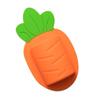 Carrot Shaped Silicone Wall Holder for Bathroom and Dorm Use view 1