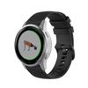 Anrir 18mm Silicone Watch Band for Garmin Vivoactive 4S, Vivomove 3S 39mm, Venu 2S, Forerunner 255s, Fossil Women's Gen 6/5E 42mm, Q Venture Gen 4 HR, Sport 41mm - Black view 2