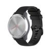 Anrir 18mm Silicone Watch Band for Garmin Vivoactive 4S, Vivomove 3S 39mm, Venu 2S, Forerunner 255s, Fossil Women's Gen 6/5E 42mm, Q Venture Gen 4 HR, Sport 41mm - Black view 3