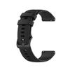 Anrir 18mm Silicone Watch Band for Garmin Vivoactive 4S, Vivomove 3S 39mm, Venu 2S, Forerunner 255s, Fossil Women's Gen 6/5E 42mm, Q Venture Gen 4 HR, Sport 41mm - Black view 4