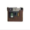 Handmade Genuine Real Leather Half Camera Case Bag Cover for Leica CM Coffee Color view 2