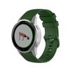 Anrir Compatible for Garmin Vivoactive 4S Band, 18mm Soft Silicone Band for Garmin Vivomove 3S 39mm, Fossil Women's Gen 5E 42mm, Fossil Q Venture Gen 4 HR/Gen 3, Fossil Women's Sport 41mm-Army Green view 2