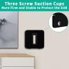 Yibracki Wall Mounts for Sonos Sub 4, Gen 3 Gen 2 Mount, Heavy Duty Wall Mount for Sonos Sub Mounting Brackets for Sonos Wireless Sub with Hardware Kit, Black view 2
