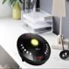 HANNLOMAX HX-330CD CD Player, FM Radio, Bluetooth, Alarm Clock, Red LED Display, USB Port for Charging and MP3 Playback, Aux-in, Remote Control Included, AC Operation only. (Black) view 4