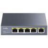 Cudy 4 Channel Gigabit PoE Extender, 1000 Mbps, 1 PoE Input, 4 PoE Output, PoE Repeater, PoE+ Amplifier, PoE++ Booster, Wall Mounting, IEEE 802.3bt / 802.3at / 802.3af Compliance view 1