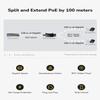 Cudy 2 Channel Gigabit Outdoor PoE++ Extender, 2 Output PoE Ports, IP67 Waterproof, 1000Mbps, PoE Repeater/Amplifier/Booster, Wall-Mount, Comply with 802.3bt/at/af, POE25 view 2