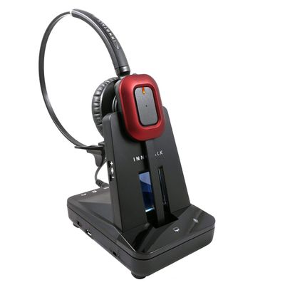 INNOTALK Wireless Headset for Computer and Compatible with Polycom VVX300, VVX310, VVX400, VVX410, VVX500, VVX600, VVX1500 Phone(Explorer)