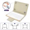 DETUOSI Universal 10.1 inch Android Tablet Case with Keyboard, Removable Wireless Bluetooth Keyboard + PU Leather Folio Book Cover + Stand, Travel Portable Sleeve for iOS/Android/Windows System Tablet view 4
