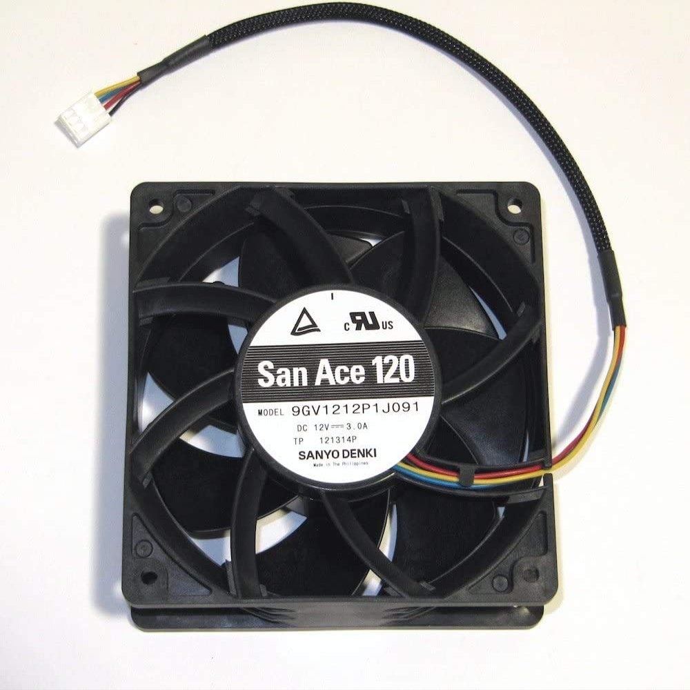 9GV1212P1J091 3.0 Amp 12 Volt 120mm PWM Fan 224 CFM for 9GV1212P1J091 Fan