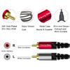 Yeung Qee RCA Cable 3 ft, 2RCA Male to 2RCA Male Audio Stereo Subwoofer Cable Nylon-Braided Auxiliary Audio Cord for Home Theater, HDTV, Amplifiers, Hi-Fi Systems,Speakers (3FT/1M) view 3