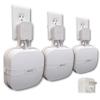 The eero Pro Genie for eero Pro 6 and 6E Wall Mount Outlet Holder Stand (3-Pack) | Lowest Profile | Open Access | Multiple Install Options | Reinforced Support | Horizontal Outlets view 1