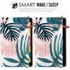 JOYLAND Monstera Pad Case Cover for iPad 8th/9th Generation Rose Gold Case Flowers Anti-Scratch Shockproof Lightweight Smart Trifold Stand Cover Soft TPU Cover for 10.2" iPad 2020/2021 view 2