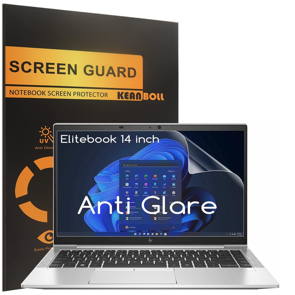 3-Pack Anti Glare (Matte) Screen Protector for HP Chromebook 14 inch (14a-nf/14a-na), HP EliteBook 440 445 645 745 G6 G7 G8 G9, HP EliteBook 840 845 G6 G7 G8 14 inch Laptops (Not Fit 840/845/1040 G9)