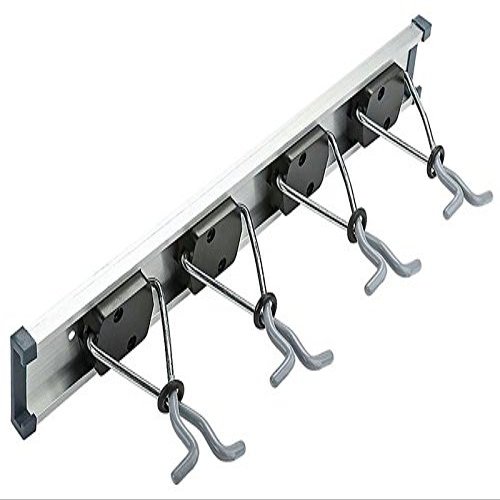 Auric 36 in. Sliding Grip Clamp Organizer Storage Systems44; Gray