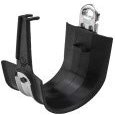 Platinum Tools 3 inch Standard HPH J-Hook, Size 48, Black. Sold 25/Zack Pack Box. (HPH48-25BK)