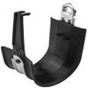 Platinum Tools 3 inch Standard HPH J-Hook, Size 48, Black. Sold 25/Zack Pack Box. (HPH48-25BK) view 1