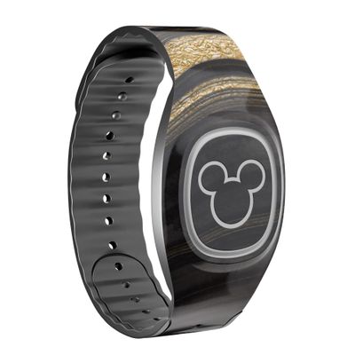 Design Skinz Vivid Agate Vein Slice Foiled V9 - Skin Decal Vinyl Full-Body Wrap Kit Compatible with The Disney MagicBand 1.0 (Disney MagicBand 1.0 Not Included)