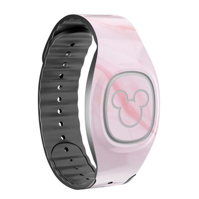 Design Skinz Marble Surface V1 Pink Skin Decal Vinyl Full-Body Wrap Kit Compatible with Disney MagicBand 1 (MagicBand 1 Not Included)