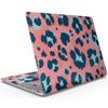 Design Skinz Leopard Coral and Teal V23 - Premium Full-Body Cover Wrap Protective Scratch Resistant Decal Skin-Kit Compatible with The MacBook 13" Pro w/TB (A2289) view 3