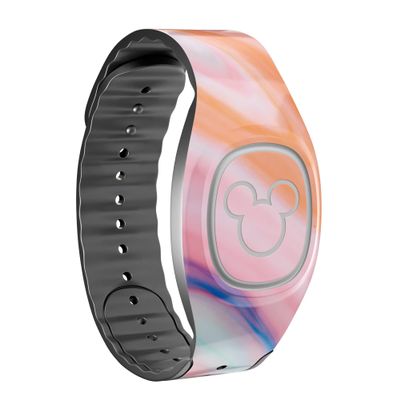 Design Skinz Magical Coral Marble V5 Skin Decal Vinyl Full-Body Wrap Kit Compatible with Disney MagicBand 1 (MagicBand 1 Not Included)