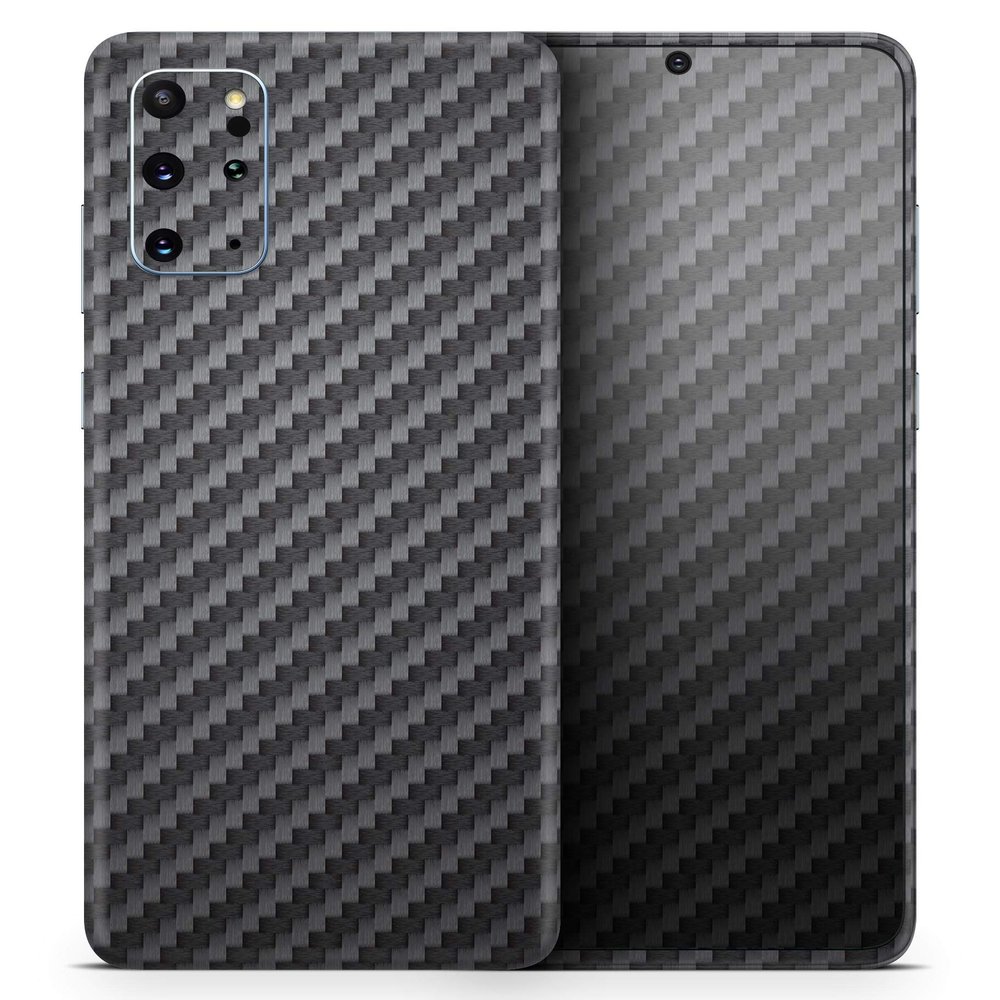 Design Skinz Textured Black Carbon Fiber Skin Decal Vinyl Full-Body Wrap Kit Compatible with Samsung Galaxy Note 9