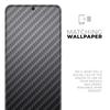 Design Skinz Textured Black Carbon Fiber Skin Decal Vinyl Full-Body Wrap Kit Compatible with Samsung Galaxy Note 9 view 3