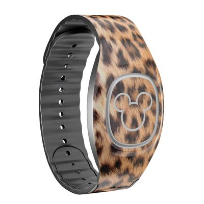 Design Skinz Mirrored Leopard Hide - Skin Decal Vinyl Full-Body Wrap Kit Compatible with The Disney MagicBand 1.0 (Disney MagicBand 1.0 Not Included)