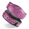 Design Skinz Sparkling Pink Ultra Metallic Glitter - Skin Decal Vinyl Full-Body Wrap Kit Compatible with The Disney MagicBand 1.0 (Disney MagicBand 1.0 Not Included) view 2