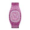 Design Skinz Sparkling Pink Ultra Metallic Glitter - Skin Decal Vinyl Full-Body Wrap Kit Compatible with The Disney MagicBand 1.0 (Disney MagicBand 1.0 Not Included) view 4