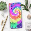 Design Skinz Spiral Tie Dye V1 Skin Decal Vinyl Full-Body Wrap Kit Compatible with Samsung Galaxy Note 10 Plus view 2
