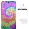 Design Skinz Spiral Tie Dye V1 Skin Decal Vinyl Full-Body Wrap Kit Compatible with Samsung Galaxy Note 10 Plus view 3