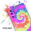 Design Skinz Spiral Tie Dye V1 Skin Decal Vinyl Full-Body Wrap Kit Compatible with Samsung Galaxy Note 10 Plus view 4