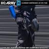 HK Army 48ci/3000psi Aluminum Compressed Air HPA Tank - Refillable High Pressure System for Paintball & Airsoft Gear - Blue view 4
