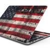 Design Skinz American Distressed Flag Panel Full-Body Wrap Scratch Resistant Decal Skin-Kit Compatible with MacBook 15" Pro w/TB (A1990) view 1
