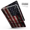 Design Skinz American Distressed Flag Panel Full-Body Wrap Scratch Resistant Decal Skin-Kit Compatible with MacBook 15" Pro w/TB (A1990) view 2