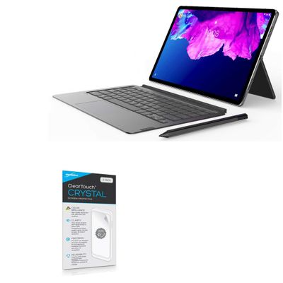 BoxWave Screen Protector Compatible with Lenovo Tab P11 Pro - ClearTouch Crystal (2-Pack), HD Film Skin - Shields from Scratches