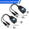 DeguangXin Passive Video Balun 12 Pairs HD-CVI/TVI/AHD Passive Video Balun with Power Connector and RJ45 CAT5 Data Transmitter BNC Twisted Pair view 4
