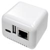 AllAboutAdapters Dual-Mode USB Print Server for Sharing USB Printer Through LAN Local Network view 1