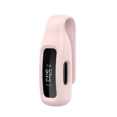 FitTurn Compatible with Fitbit Inspire 2 Clip Steel Clip Holder for Inspire 2 HR Colorful Portable Replacement Accessory Clip Clasp Strap Band for Inspire 2 HR Smartwatch (Pink)