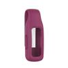 FitTurn Compatible With Fitbit Inspire 2 Steel Clip Holder - Colorful Portable Replacement Accessory Clasp Strap Band for Inspire 2 HR Smartwatch (Wine Red) view 2