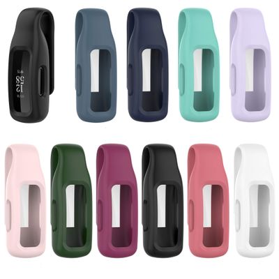 FitTurn Compatible with Fitbit Inspire 2 Clip Steel Clip Holder for Inspire 2 HR Colorful Portable Replacement Accessory Clip Clasp Strap Band for Inspire 2 HR Smartwatch (TenColors)