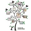 3D Tree Wall Stickers - Family Tree Wall Decor Black Trunk Picture Frame DIY Photo Frame Decals Family Frames Living Room (Green, X-Large) view 2