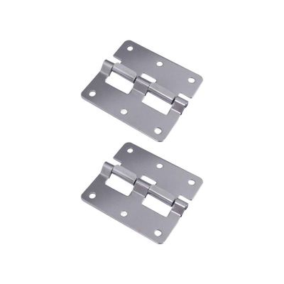 2pcs Suitcase Hinges Durable Practical Professional Efficient Metal Accessory Hinges Loose-leaf for Suitcase Luggage Lug Box DUO ER