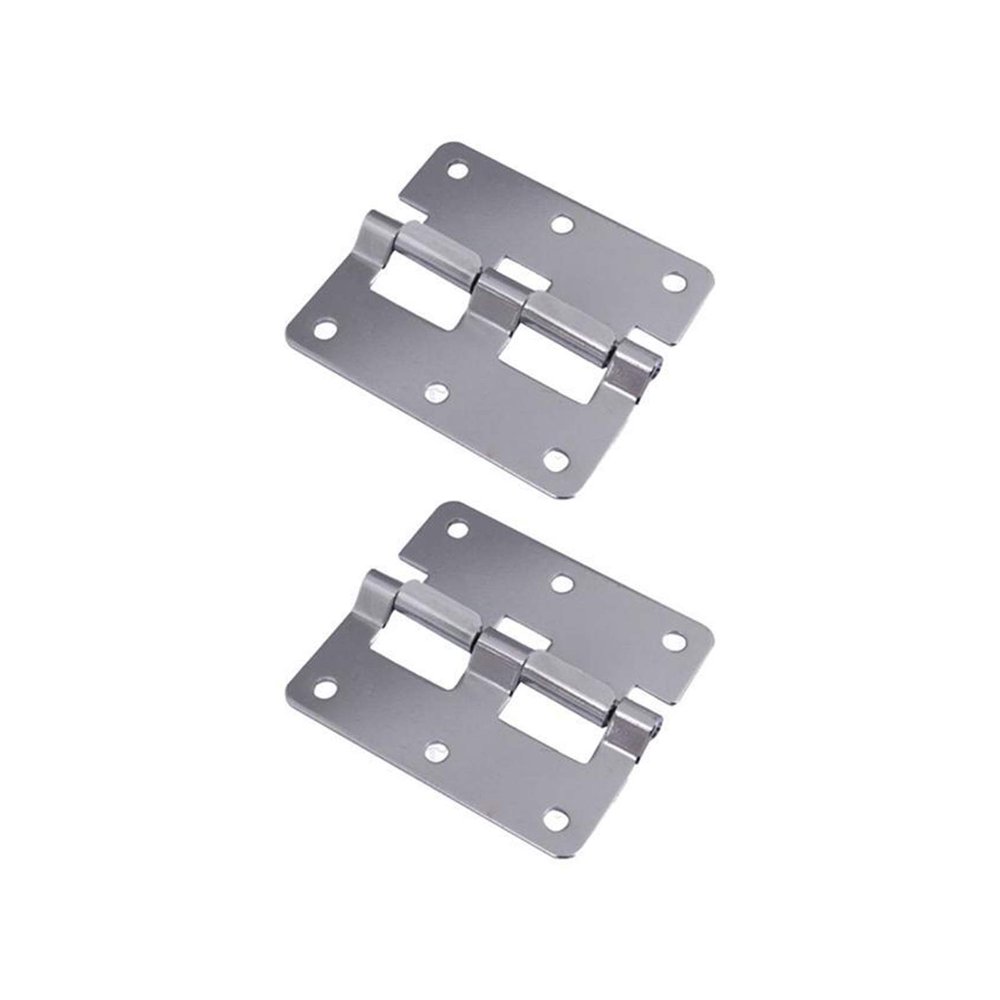 2pcs Suitcase Hinges Durable Practical Professional Efficient Metal Accessory Hinges Loose-leaf for Suitcase Luggage Lug Box DUO ER