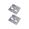 2pcs Suitcase Hinges Durable Practical Professional Efficient Metal Accessory Hinges Loose-leaf for Suitcase Luggage Lug Box DUO ER view 1